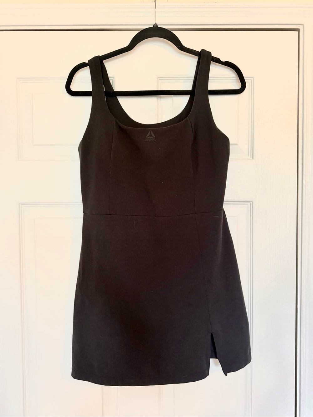 Reebok Black Tank Mini Dress with Side Vent